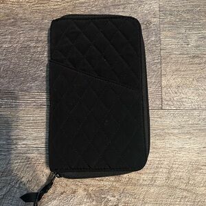 Vera Bradley Black Quilted Wallet